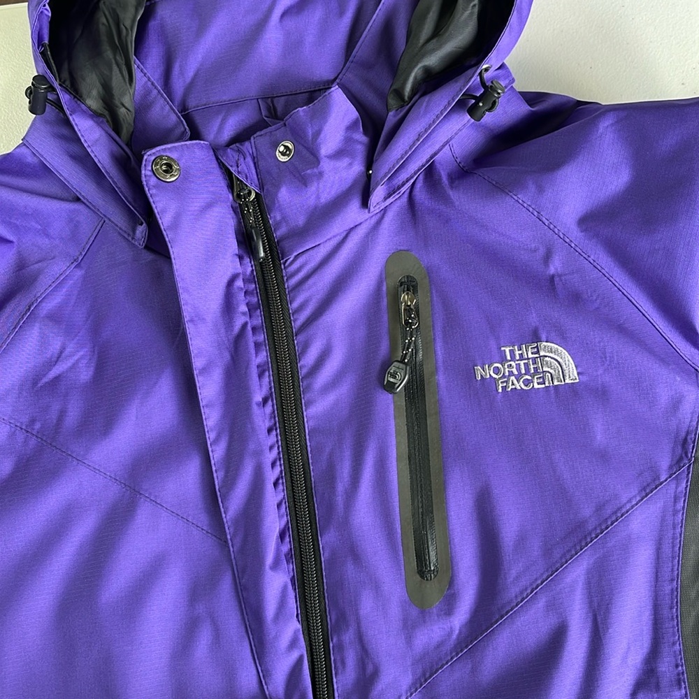 The North Face Vintage Summit Series Gore-Tex Jacket Waterproof Purple XL - Picture 4 of 16